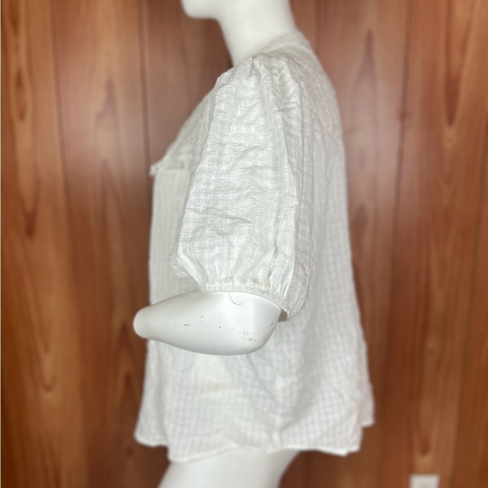 Know Rose‎ Ivory Plus Size Top XXL - Picture 3 of 4